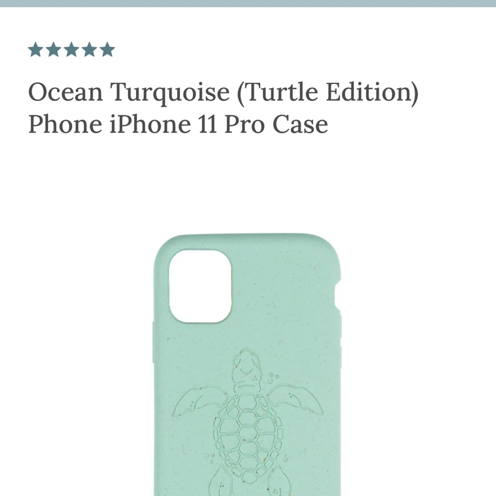 Ocean Turquoise iPhone 11 Pro Case